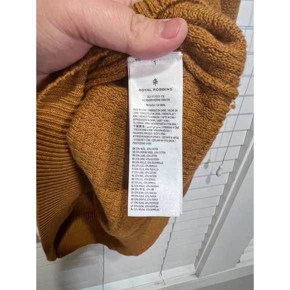 Royal Robbins Men's All Season Merino Wool Sweater - NWT - Size XL - Picture 6 of 8